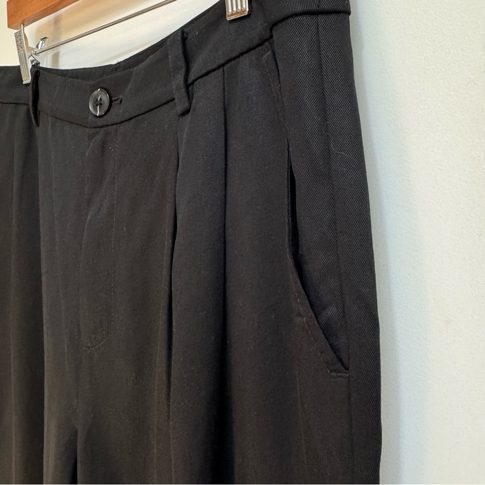 Loft Lyocell Emory Wide Leg Trouser Pants Size 10 NWT - Picture 4 of 14
